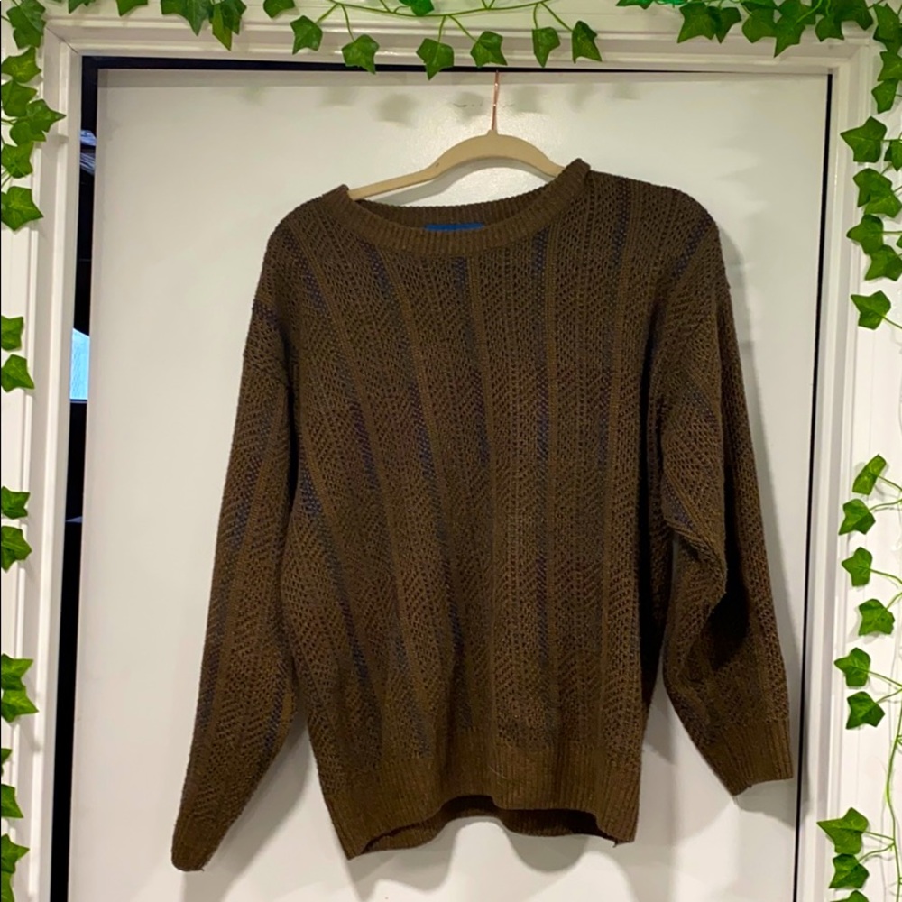 Brown sweater
